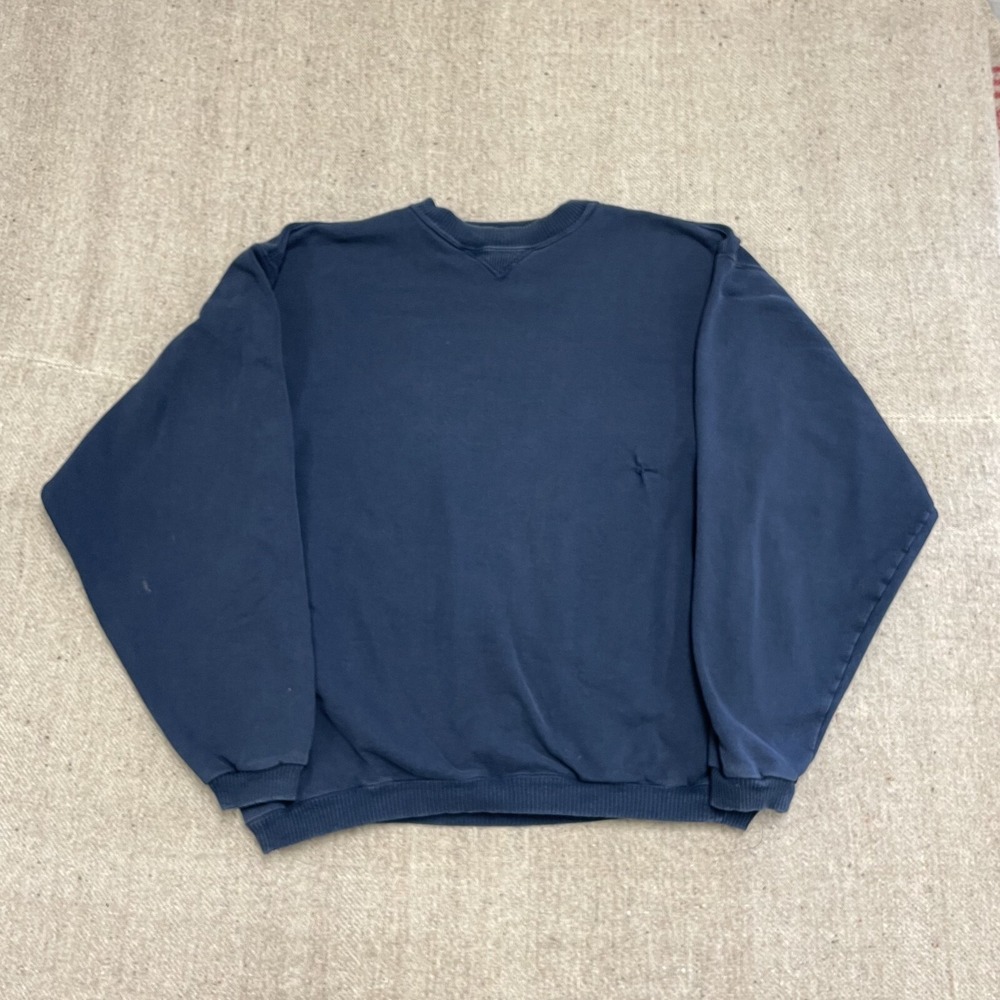 Vintage Champion blank sweatshirt mens XL blue 2000s crewneck